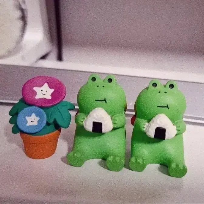 [BUNJANG] Deccol Figure Morning Glory Flower Pot / 데꼴 피규어_나팔꽃 화분