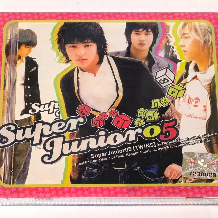 [BUNJANG] Super Junior Super Junior 05 TWINS 1st Album CD / 슈퍼주니어 1집 Super Junior 05 TWINS CD