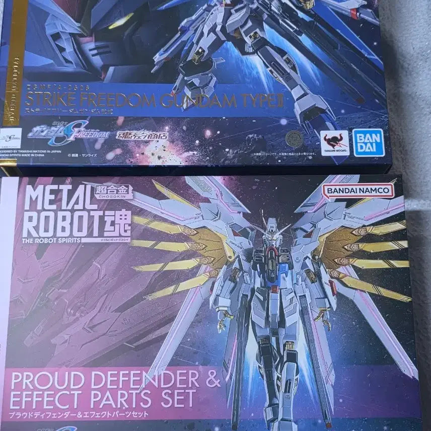 [BUNJANG] Metal Robot Spirits Strike Freedom Gundam Type-2 + Proud Defender (Mighty Freedom) / 메탈로봇혼 스트라이크 프리덤 건담 2식 + 프라우드 디펜더 (마이티스프덤)