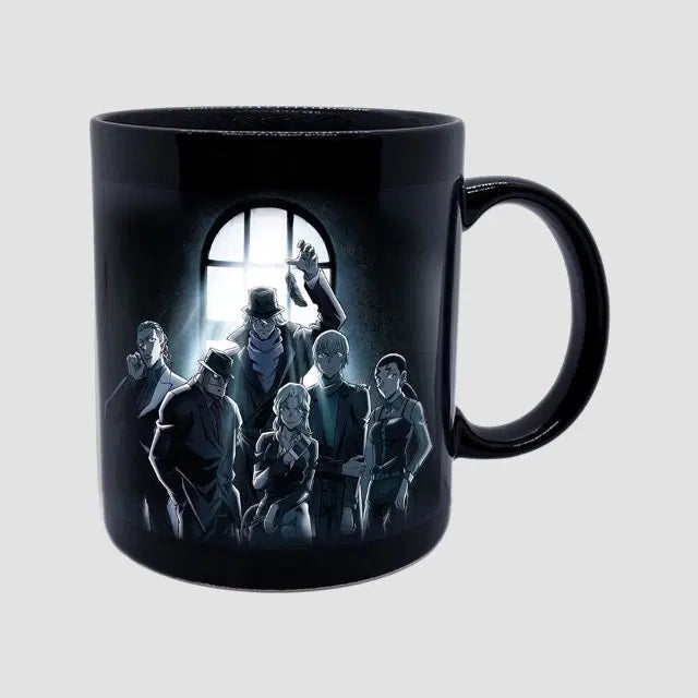 [BUNJANG] Detective Conan Black Iron Galleon Temperature Sensitive Mug Cup / 코난 흑철의 어영 블랙클로징 감온 머그컵 흑철의어영