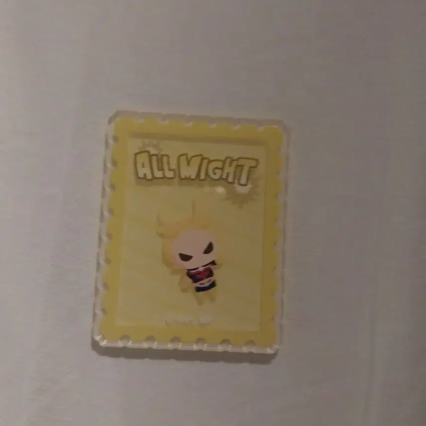 [BUNJANG] My Hero Academia All Might Japanese Rare Acrylic Sticker / 나히아 히로아카 일본 희귀 올마이트  아크릴 스티커 굿즈 양도