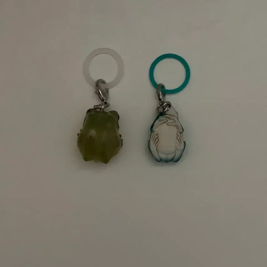 [BUNJANG] Frog Character Gacha Keyring Set / 개구리 메지루시 키링 가챠 세트