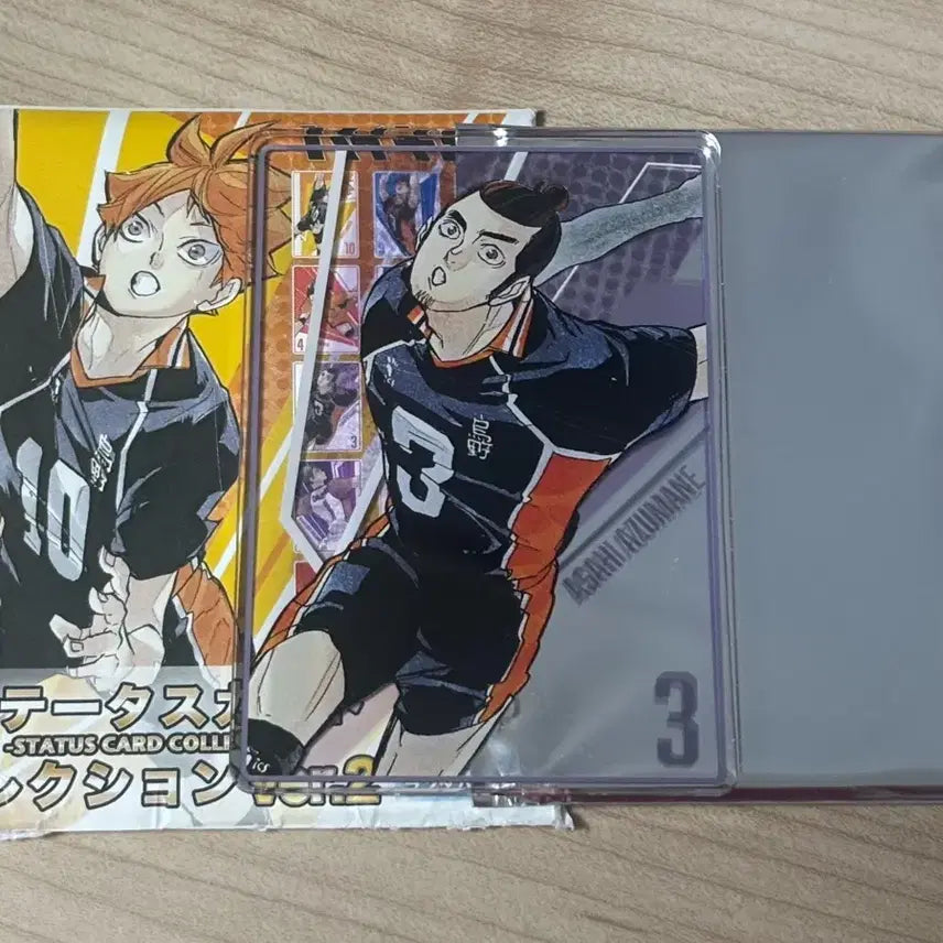 [BUNJANG] Haikyu!! Status Card Collection Azumane Asahi / 하이큐 스테이터스 카드 컬렉션 아즈마네 아사히