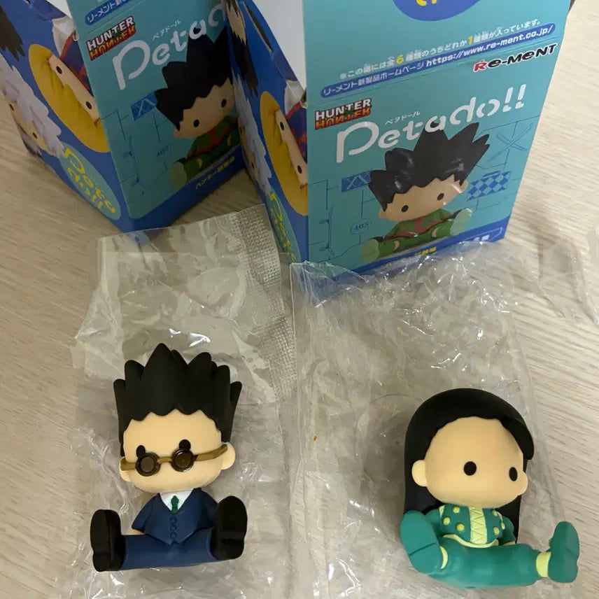 [BUNJANG] Hunter x Hunter PetaDoll Chimera Ant Arc Illumi Leorio / 헌터x헌터 페타돌 시험편 이르미 레오리오