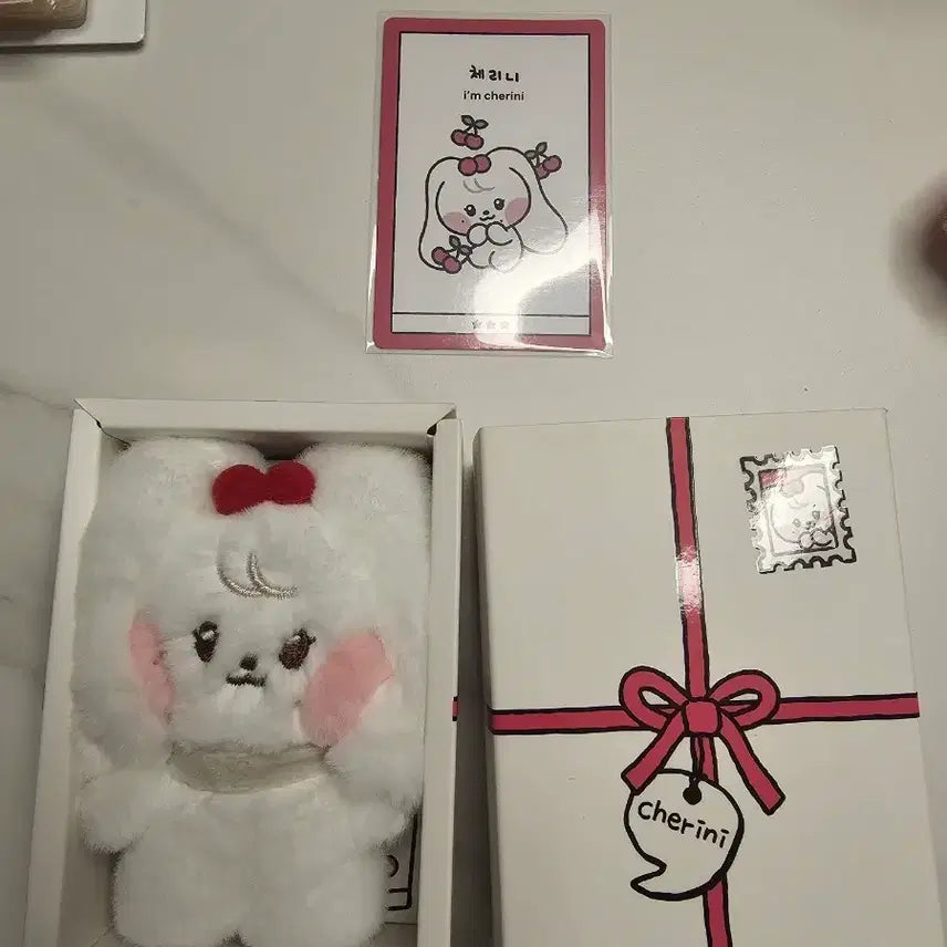 [BUNJANG] IVE MiniBr Cherryni Plush Doll / 아이브 미니브 체리니 인형