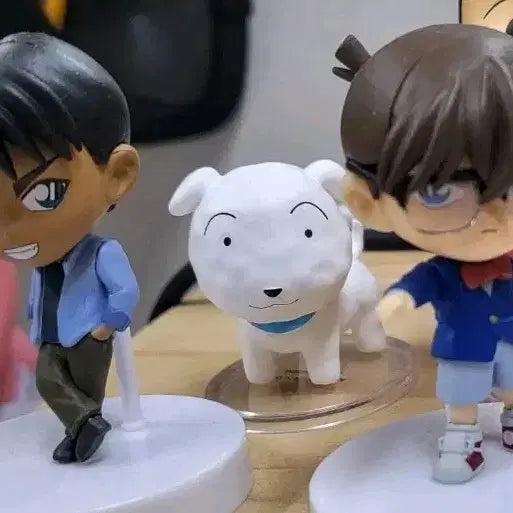 [BUNJANG] Detective Conan Gin &amp; Vermouth Gacha Figure Bundle / 명탐정 코난, 하인성, 진, 베르무트 가챠 피규어 일괄 팝니다.