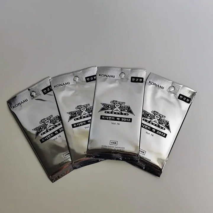 [BUNJANG] Yu-Gi-Oh! Tournament Pack Vol. 16 (TP16-KR) Sealed Bundle Set (4 Packs) / [미개봉] 유희왕 토너먼트 팩 2013 Vol.16 (TP16-KR) 4팩 일괄