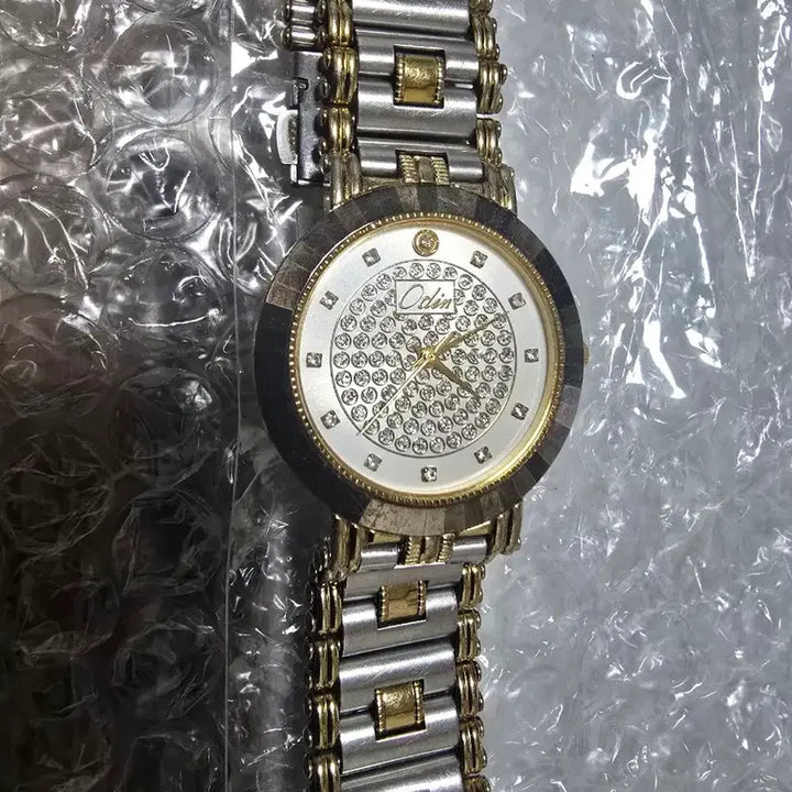 [BUNJANG] Olis 18K Gold Crown Diamond Ladies Watch / Olis 18K 골드크라운 다이아몬드시계
