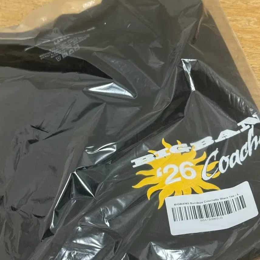 [BUNJANG] Bigbang Coachella T-Shirt / 빅뱅 코첼라 티셔츠