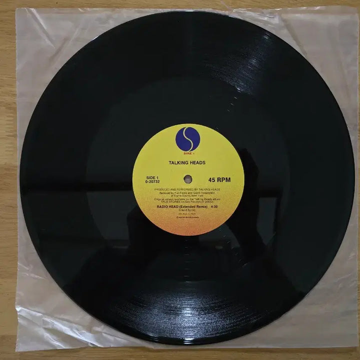 [BUNJANG] Talking Heads Radio Head 1987 LP Record / LP 레코드 TALKING HEADS 토킹 헤즈 - Radio Head 미국반