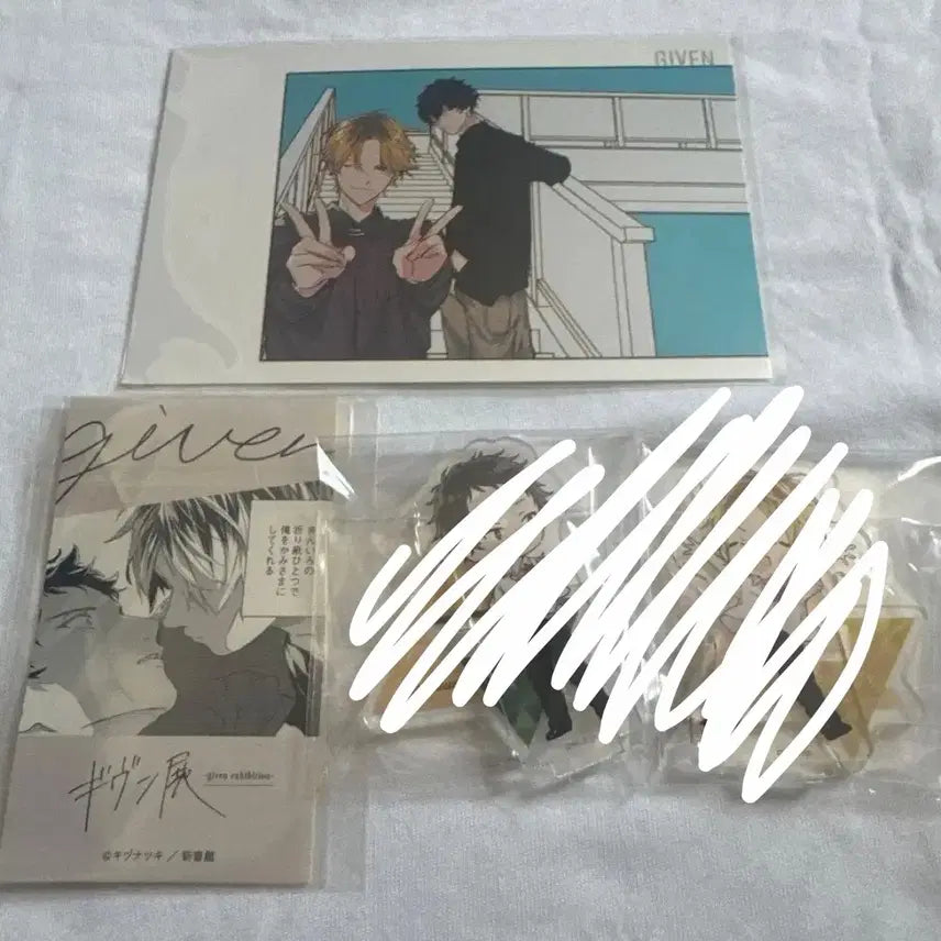 [BUNJANG] Given Shizune Akihisa Acrylic Stand / 기븐 시즈히이