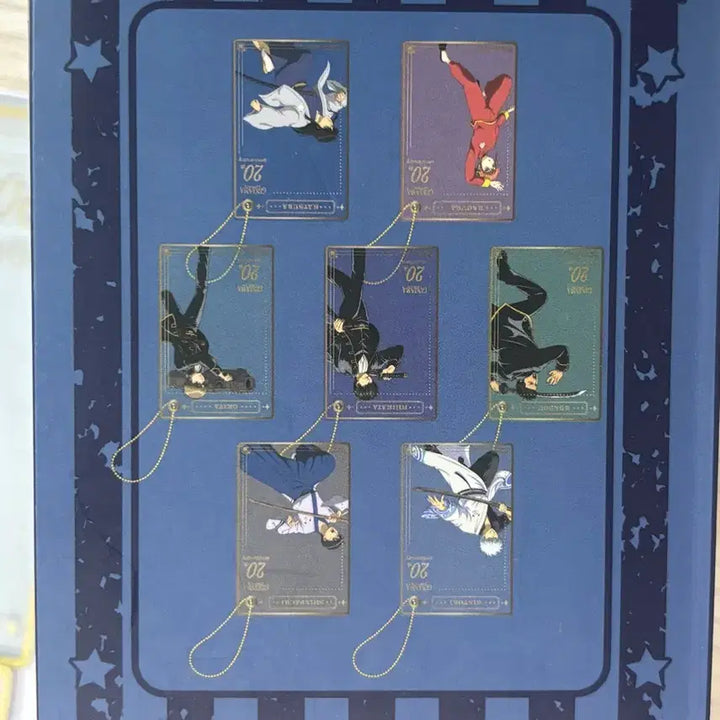 [BUNJANG] Gintama Acrylic Card Holder Full Set / [급전/풀세트] 은혼 아크릴 쿠명 카드홀더