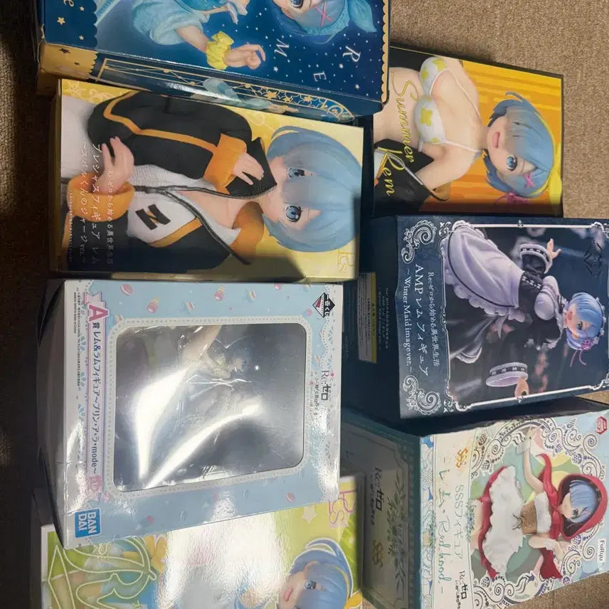 [BUNJANG] Re:Zero Figures &amp; Goods Bundle Set / 리제로 피규어&amp;굿즈 일괄판매
