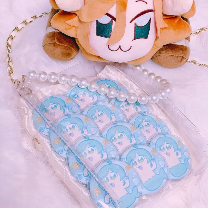 [BUNJANG] Wego Pearl Mini Ita Bag Clear Bag / 위고 이타백 wego 미니 진주 이타바 클리어백