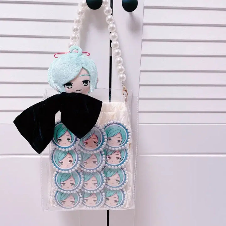 [BUNJANG] Wego Pearl Mini Ita Bag Clear Bag / 위고 이타백 wego 미니 진주 이타바 클리어백