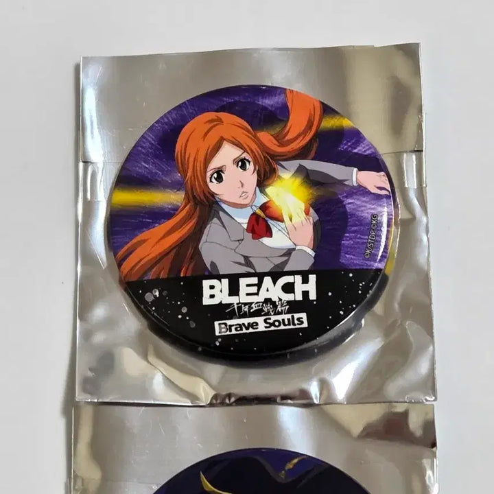 [BUNJANG] Bleach: Brave Souls Canned Badges - Uryu Ishida &amp; Orihime Inoue Bundle Set (New) / 일괄 새상품)블리치 브레이브 소울즈 캔뱃지 우르키오라, 오리히메