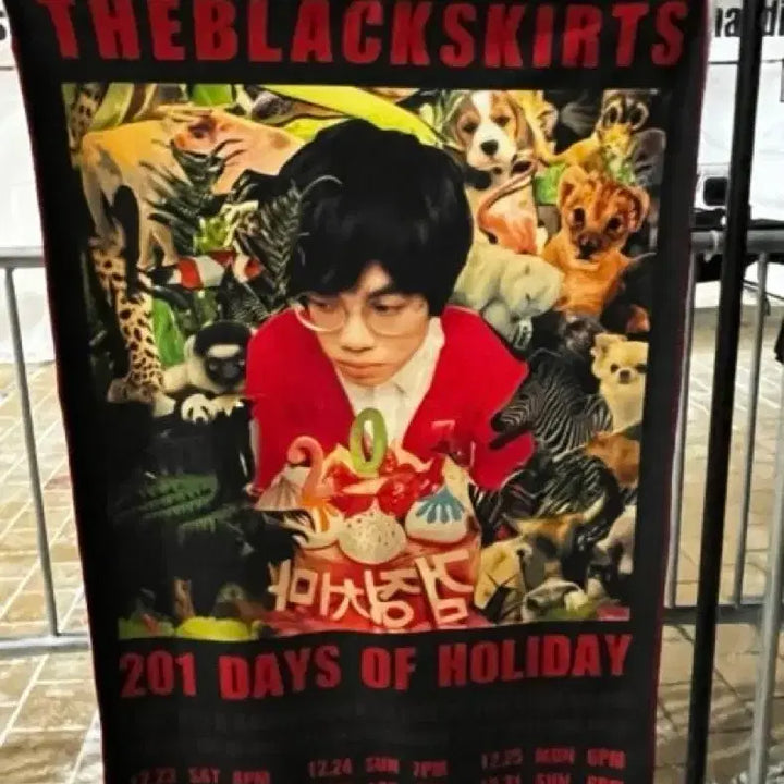 [BUNJANG] The Black Skirts 201 Blanket / 검정치마 201담요
