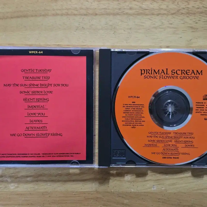 [BUNJANG] Primal Scream Sonic Flower Groove CD / CD 음반 Primal Scream 프라이멀 스크림 - Sonic Flower Groove 일본반