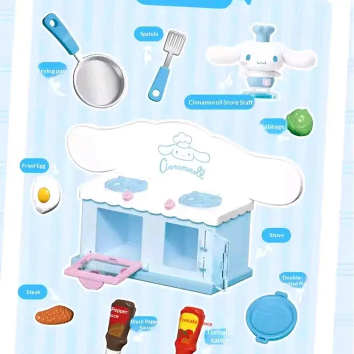 [BUNJANG] Cinnamoroll Kitchen Playset / 시나모롤 주방놀이 세트