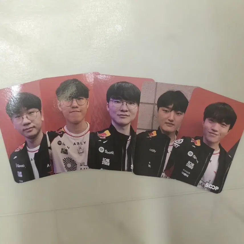 [BUNJANG] 2026 MSI SOOP Booth Photocard Bundle (Doran, Owner, Faker, Keria) / 2026 MSI SOOP 부스 포카 일괄(도란 오너 페이커 페이즈 케리아)