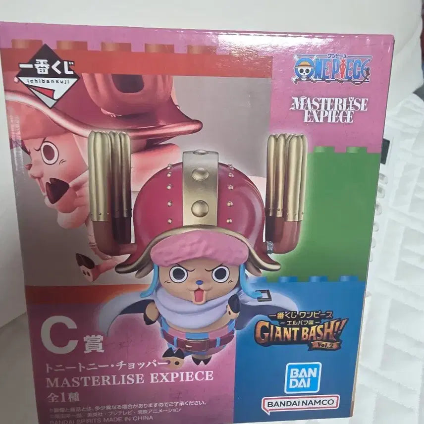 [BUNJANG] One Piece Tony Tony Chopper GIANT BASH!! Vol.2 X-PICE Figure / [현물]택포4 원피스 토니토니 쵸파  GIANT BASH!! Vol.2  엑스피스 피규어