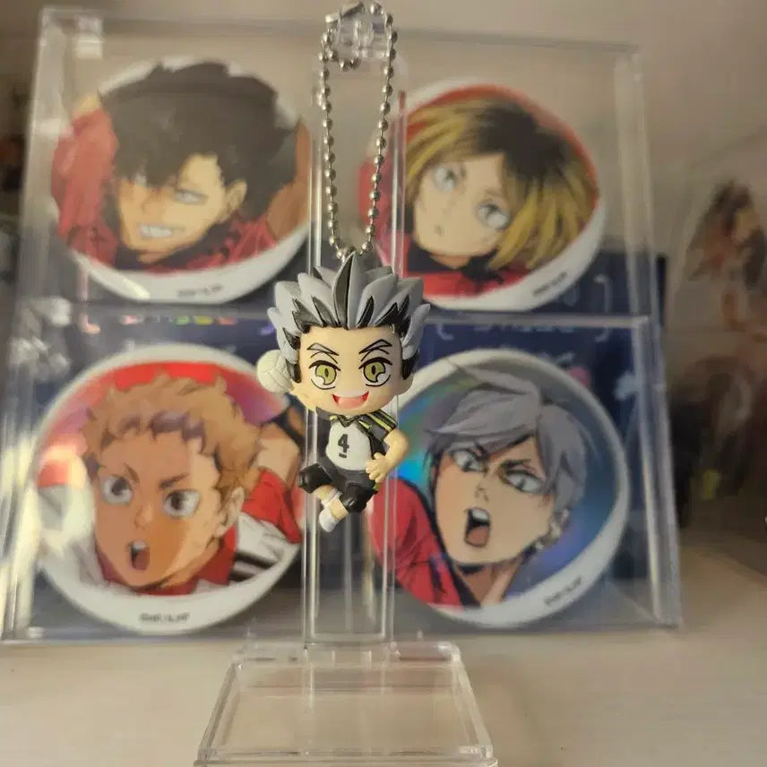 [BUNJANG] Haikyuu!! Bokuto Koutarou Gacha Keychain / 하이큐 피규어 키링 가챠 보쿠토