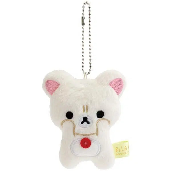 [BUNJANG] San-X Rilakkuma Stay With Me Mascot Plush Keychain / 세일 스테이위드미 코리락쿠마 마스코트 인형 키링
