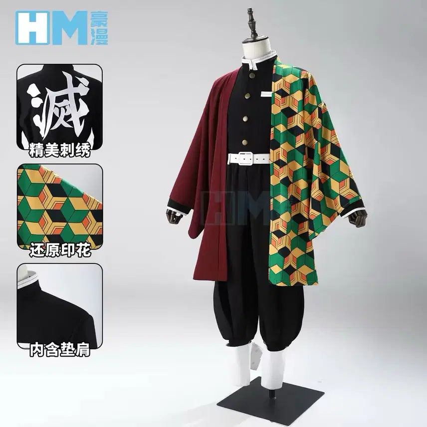 [BUNJANG] Demon Slayer Cosplay Outfit - Size S / 귀멸의 칼날 기유 코스프레