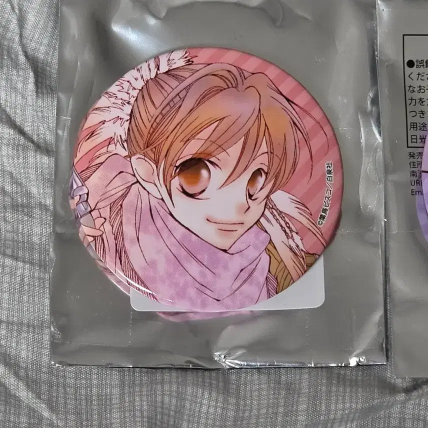 [BUNJANG] Ouran High School Host Club Original Art Can Badge Bundle Set (Haruhi, Kyouya) / 일괄) 오란고교호스트클럽 원화 캔뱃지 하루히 쿄우야 오란고교사교클럽