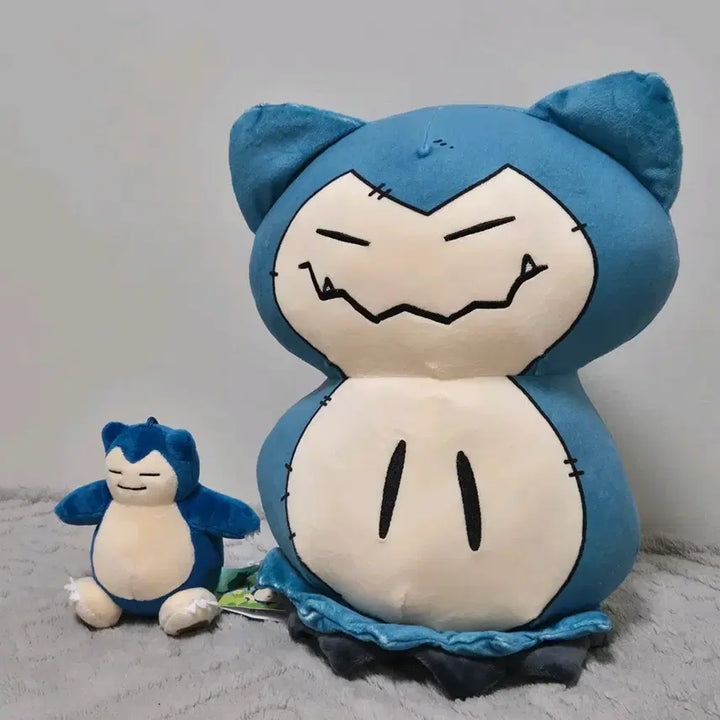 [BUNJANG] Pokemon Snorlax &amp; Mimikyu Doll Keychain Set / 포켓몬 인형 키링 잠만보&amp;따라큐 세트