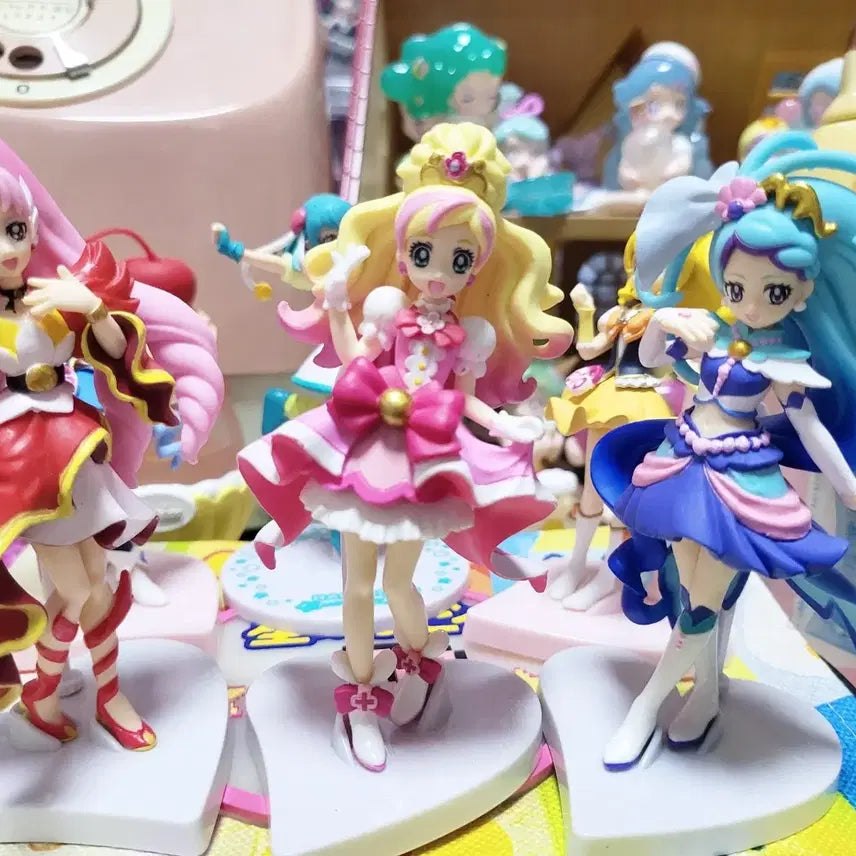 [BUNJANG] Go! Princess PreCure, Happiness Charge PreCure, Star Twinkle PreCure Classic Bishoujo Figure Bundle Set / Go! 프린세스 프리큐어 해피니스 차지 프리큐어 스타 트윙클 프리큐어 고전 미소녀 피규어 일괄