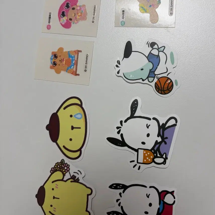 [BUNJANG] Sanrio Die-cut Stickers / 산리오 띠부띠부씰, 조각 스티커