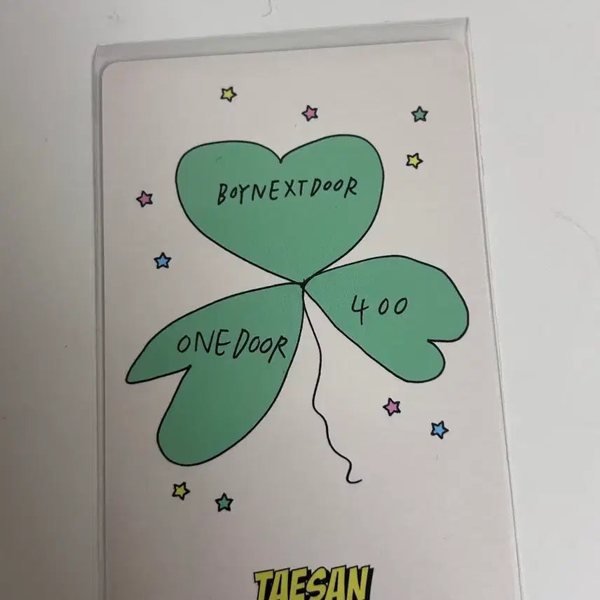 [BUNJANG] TAESAN Signature Photocard / 태산 시그 포카