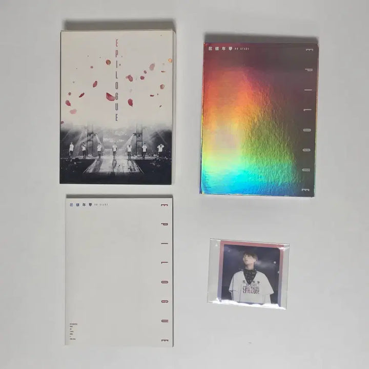 [BUNJANG] BTS SUGA HYYH Epilogue DVD Photocard Bundle Set / 방탄 화에필 DVD 슈가 포카 포함 풀세트 2016 화양연화 에필로그