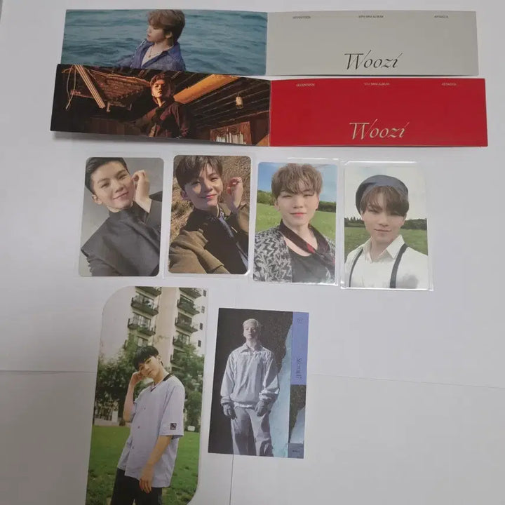 [BUNJANG] Seventeen Woozi Photocard Postcard Bundle Set / 탈덕처분 세븐틴 우지 포카 엽서 일괄