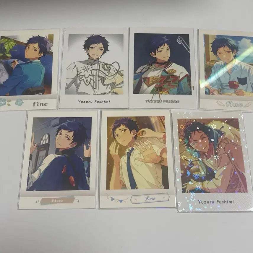 [BUNJANG] Ensemble Stars! Yuzuru Set of 7 Pascha Cards / 앙스타 유즈루 파샤 파샷츠 7장 일괄