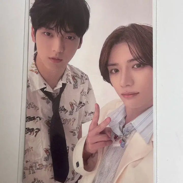 [BUNJANG] TXT Soobin Yeonjun Unit Pre-Fold Lucky Draw Photocard / 수빈범규 유닛 프리폴 럭드