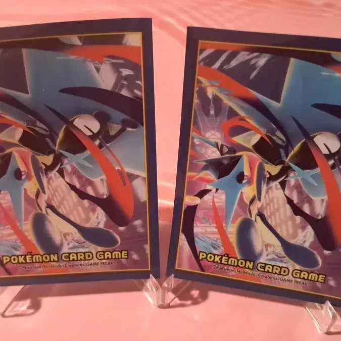 [BUNJANG] Mega Greninja Illustration Card Sleeves / 포켓몬카드 "메가개굴닌자" 일러스트 슬리브 실드