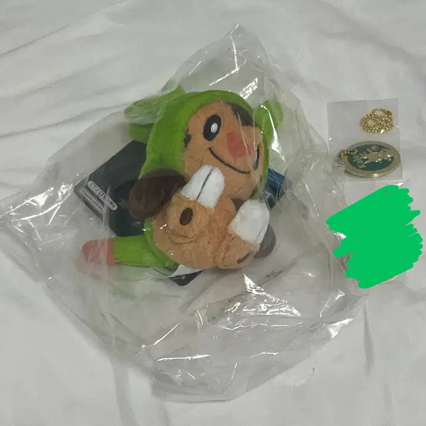 [BUNJANG] Pokemon 30th Anniversary Kuji Doll &amp; Metal Charm Set / 포켓몬스터 30주년 쿠지 도치마론 인형 메탈 참