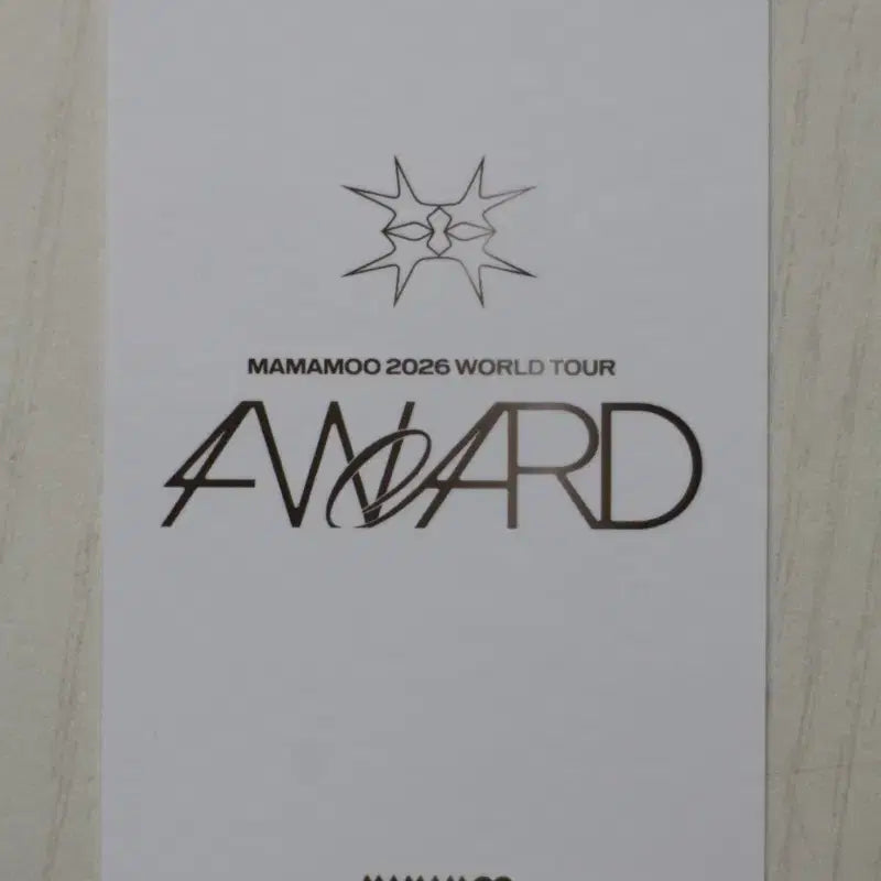 [BUNJANG] MAMAMOO Solar Hwasa Unit 2026 World Tour Forward Random Trading Card / 마마무 솔라 화사 유닛 2026 월드투어 포워드 랜덤 트레이딩 카드