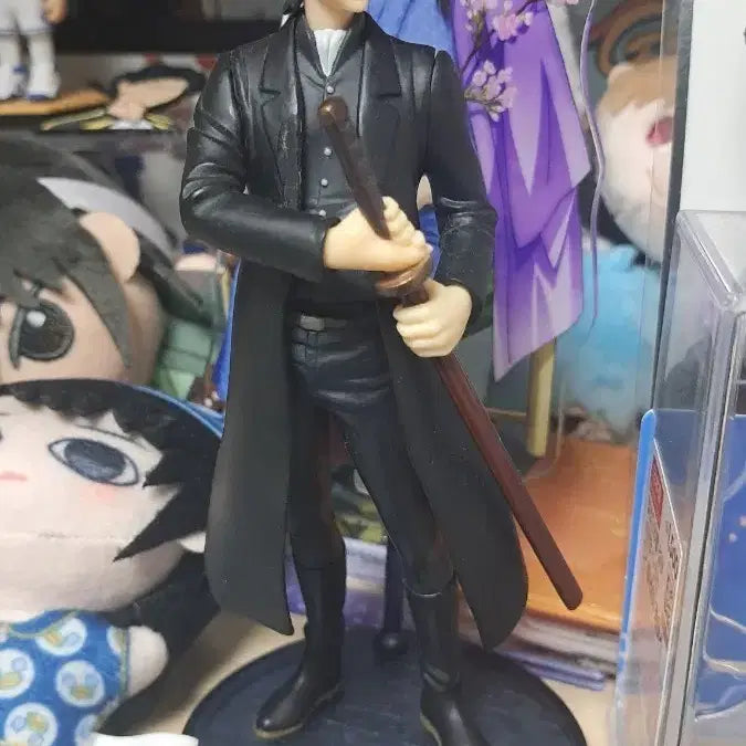 [BUNJANG] Gintama Hijikata Toshiro &amp; Dog Figure Bundle Set / 은혼 히지카타 해영 피규어 강아지 피규어 일괄