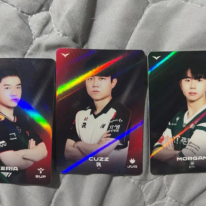 [BUNJANG] T1 Keria Player Card Set / T1 케리아 CUZZ 모건 선수 카드 세트 (사진처럼)