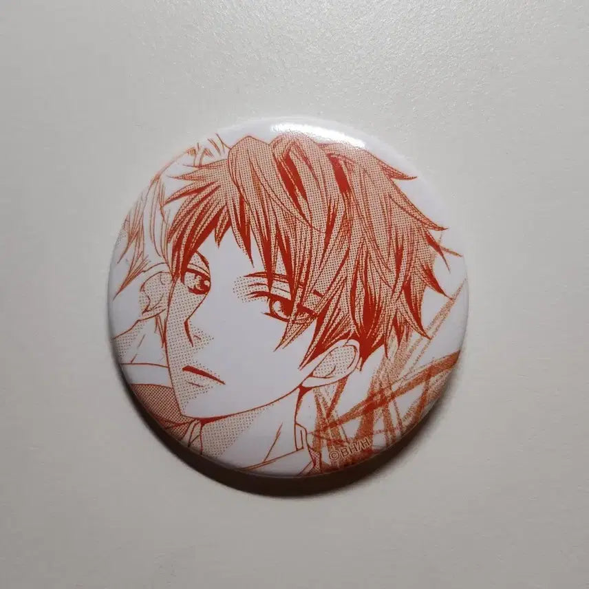 [BUNJANG] Ouran High School Host Club Hikaru Genji Original Art Can Badge / 오란고교 호스트부 원화 캔뱃지 히카루