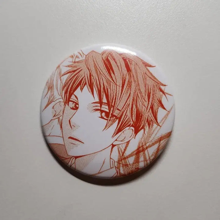 [BUNJANG] Ouran High School Host Club Hikaru Genji Original Art Can Badge / 오란고교 호스트부 원화 캔뱃지 히카루