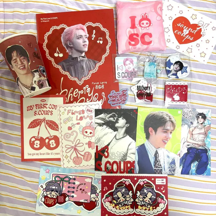 [BUNJANG] S.Coups Birthday Cafe Goods Bundle Set / 에스쿱스 생카 물품 양도 포토북포함