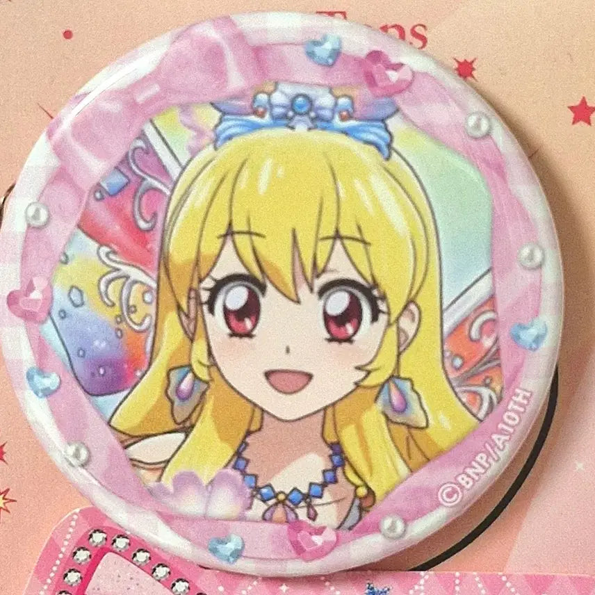 [BUNJANG] Aikatsu! Ichigo Rihm Mermaid Stage Can Badge / 아이카츠 아이엠스타 이치고 라임 머메이드 스테이지 캔뱃지