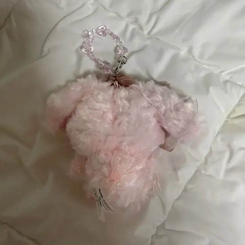 [BUNJANG] Sanrio Bonbonribbon Mascot Plush Keychain / 산리오 본본리본 봉봉리본 마스코트 누이구루미 인형 마스코트 키링