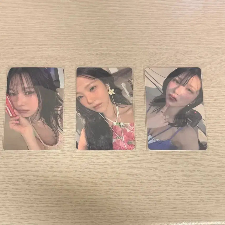 [BUNJANG] fromis_9 Jiheon Glow Me Photocard Set / 프로미스나인 Glow me 지헌 3장 세트