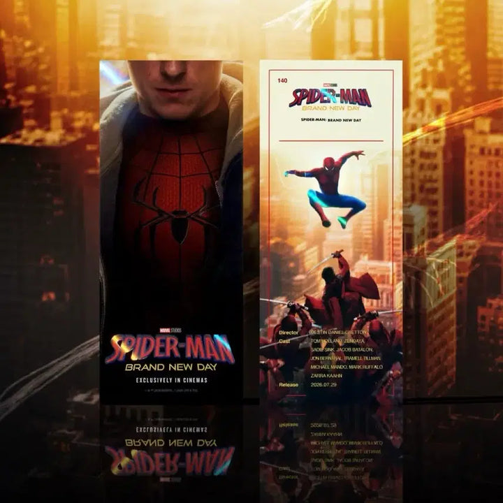 [BUNJANG] Spider-Man: Turn Off the Dark Poster + Ticket Bundle Set / 스파이더맨 포스터 + 티켓