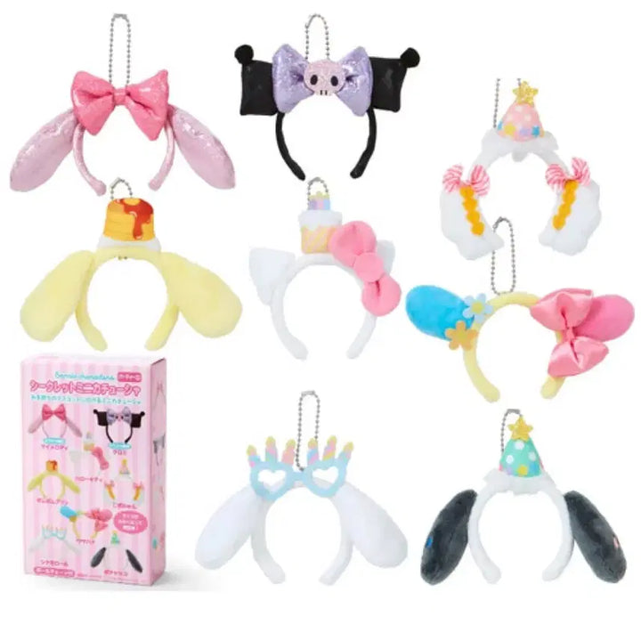 [BUNJANG] Sanrio Random Doll Headband Kitty / 산리오 랜덤 인형 머리띠 키티